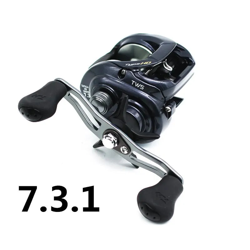 DAIWA TATULA TYPE HD Fishing Reels 200H/200HL/200HS/200HSL 7+1BB Baitcast Reel Gear Ratio 6.3:1/7.3:1 Max Drag 6kg