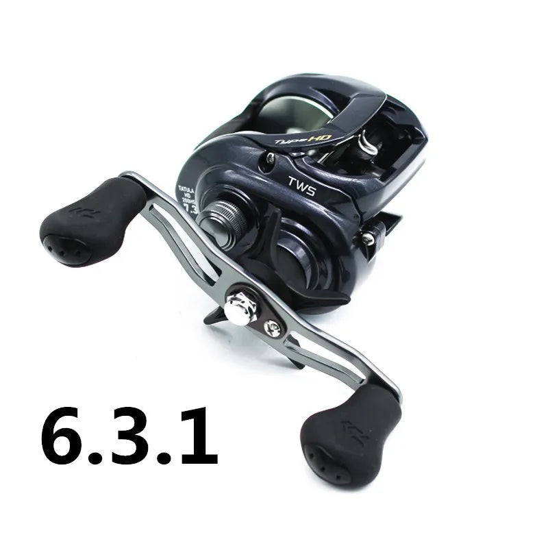 DAIWA TATULA TYPE HD Fishing Reels 200H/200HL/200HS/200HSL 7+1BB Baitcast Reel Gear Ratio 6.3:1/7.3:1 Max Drag 6kg