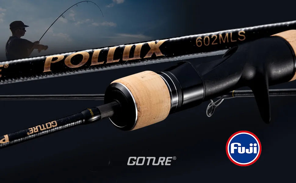 Goture POLLUX Slow Jigging 2PC Spinning/Casting Rod 1.83m/1.98m ML/M/MH