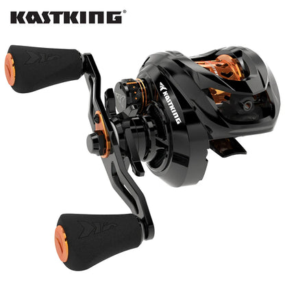 Carretilha KastKing Zephyr BFS – 4.5KG de Drag, 7BBs, 7.2:1, Corpo de Carbono